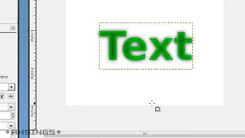 GIMP: How to: Make glossy text