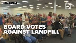 Russell County community cheers as board votes against Moss 3 landfill proposal