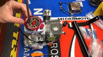 Part 11–2, K👑M X2/LOSI 5T Platform Roller Build(Installation Of SkoPod 62 Engine/Clutch&Carrier)