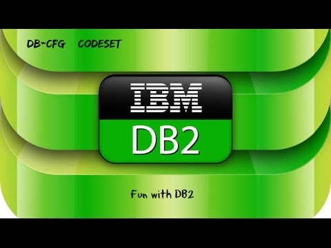 DB2 Basics Tutorial Part 8 - DB CFG - Collating sequence/Test Case