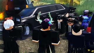 V.I.P GETS SHOT AT BY CRIMINALS DURING LIMO RIDE!  ERLC Roblox Liberty County