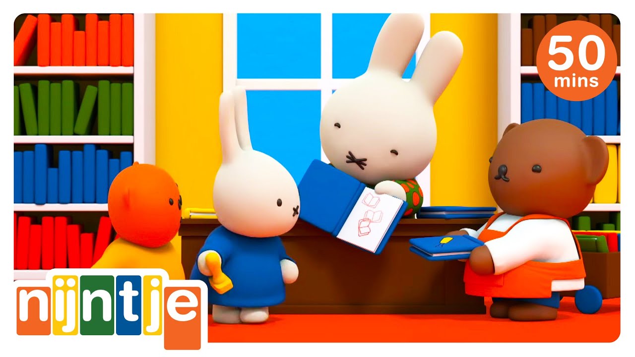 nijntje in de bibliotheek | nijntje | het beste van nijntje