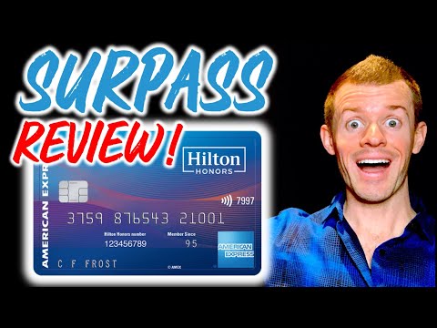 ہلٹن آنرز سرپاس کارڈ کا جائزہ! (Hilton Hons American Express Surpass® Card Review)