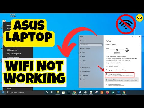 Wifi Adapter Not Working Asus Laptop