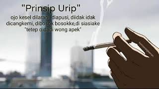 Prinsip Hidup ,by Story Wa