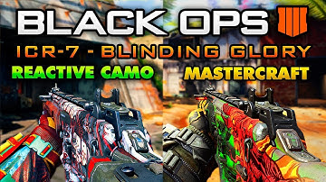 "Skullcracker" REACTIVE  & "Summon" MASTERCRAFT CAMO - BO4 ICR-7 Blinding Glory Signature Weapon