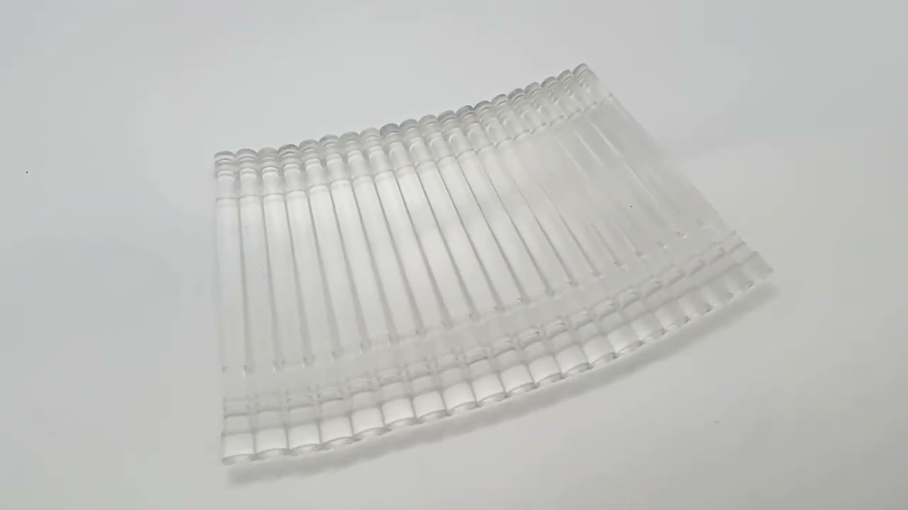 01 Organic Glass TJ-0176  STENT INSPECTIONTURN ROD DES