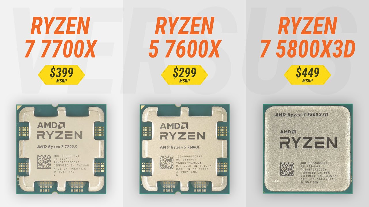 AMD Ryzen 5 7600X and Ryzen 7 7700X - LanOC Reviews