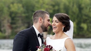 Funny and Emotional Wedding Vows Leave Everyone Crying 😭 | Lakeside Ceremony in Northern Wisconsin