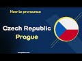 How to Pronounce Czech Republic in English Correctly