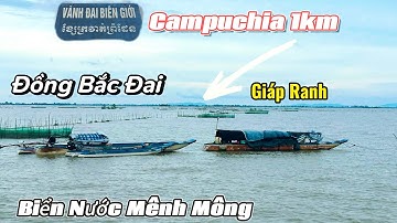 Mùa Lũ Vùng Biên Giới | Cảnh Đồng Bắc Đai Ngập Nước Mênh Mông – Nơi Gần Sát Biên Giới Campuchia 