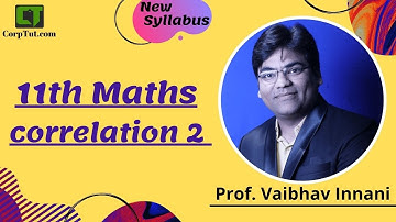 11th Commerce Mathematics | Maths | for Maharashtra State Board (HSC) New Syllabus Correlation - 2