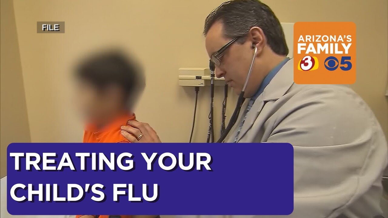 How to best treat your child's flu symptoms