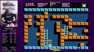 Speedrun of Legacy of the Wizard/Dragon Slayer IV (MSX2) - Family% in 41:15.683