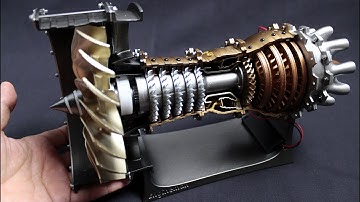 Trent 900 Turbofan Engine Kit - #enginekitor - 1/20 Jet Engine Model Kit Building