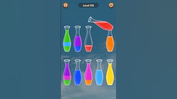 Water Sort level 176 #game #gamer #gaming #shorts #viral #shortsvideo #trending #watersort #games