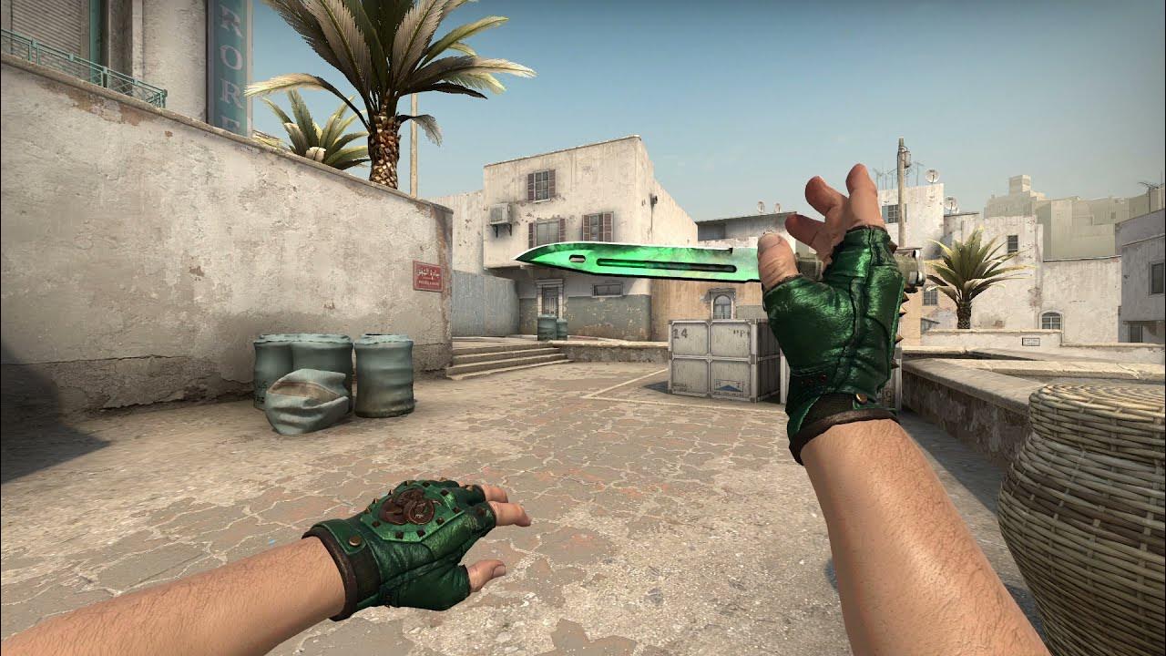 COMBO Broken Fang Gloves Jade (FT) + Gamma Doppler (Phase