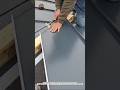 Perfect Metal Roof Flashing Installation | Sheet Metal Bending DIY