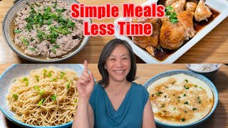 4 Simple Meals When There's No Time - Eat Well, Save Money