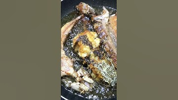 Cá lóc đồng chiên#bepthuongsaigon #calocdong #monngon #amthuc #viralvideo