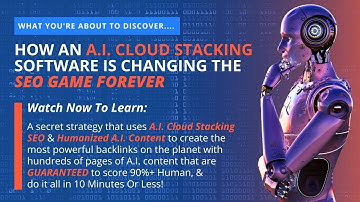 Cloud Stacking SEO: The Game-Changer - Advanced AI-Powered SEO Link Building & A.I Content Generator