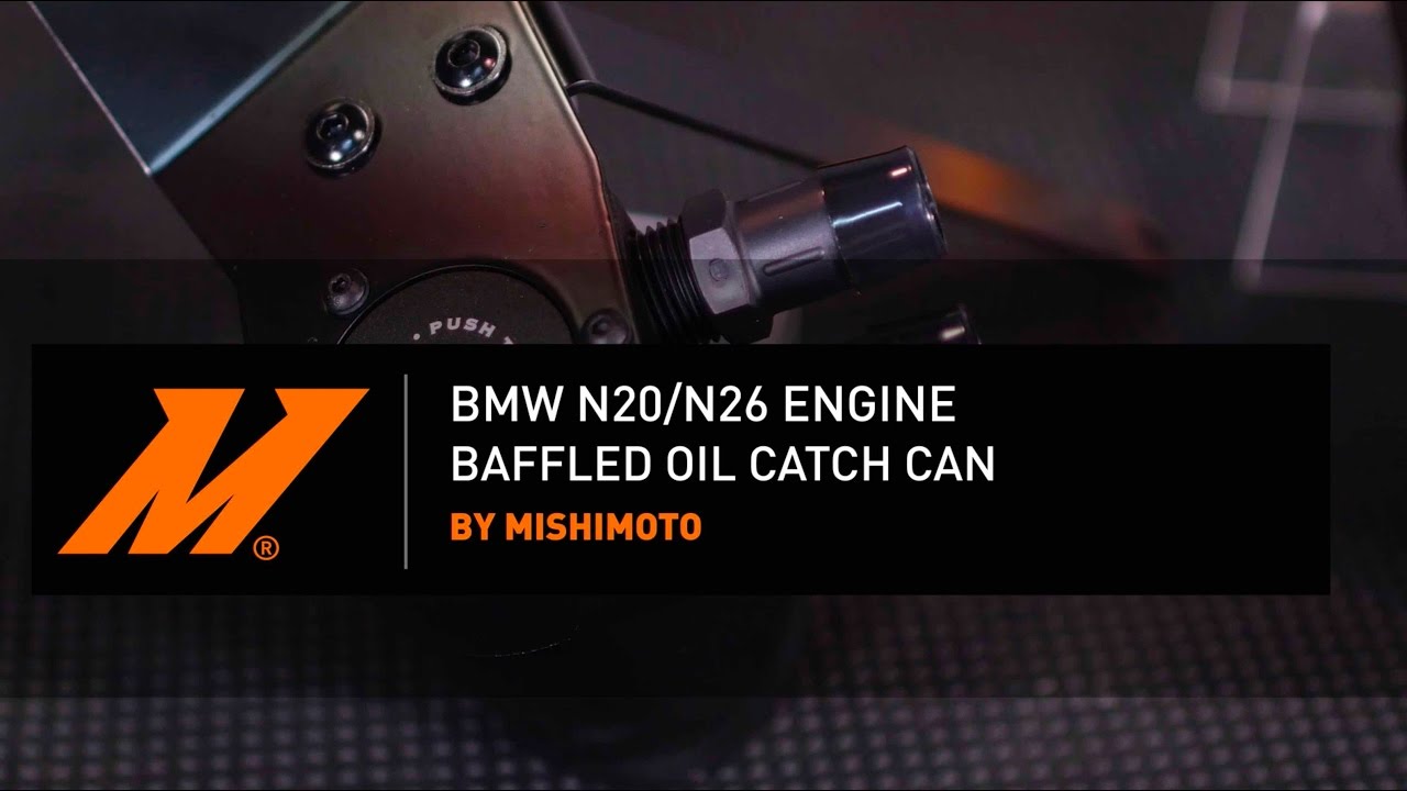 BMW N20/N26 Engine Baffled Oil Catch Can Installation Guide