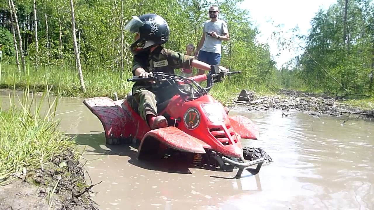It's children day in MUD !  Offroad atv BUGGY!
