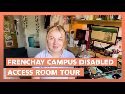 Frenchay Campus disabled access room tour | Student Village