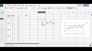 Time Series Forecasting with Google Sheets part (2 of 4)