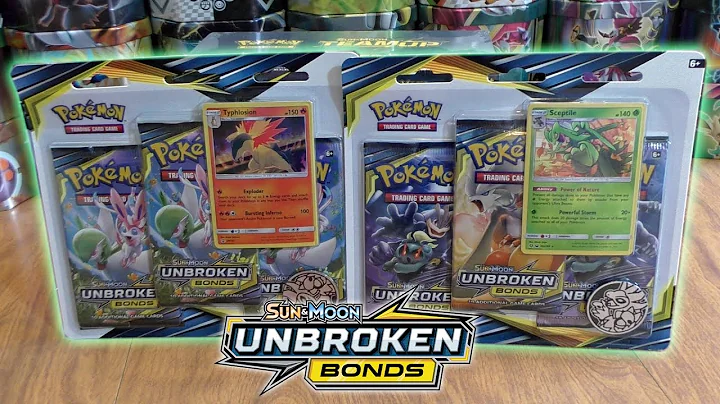 Unbroken Bonds Blister Pack Opening