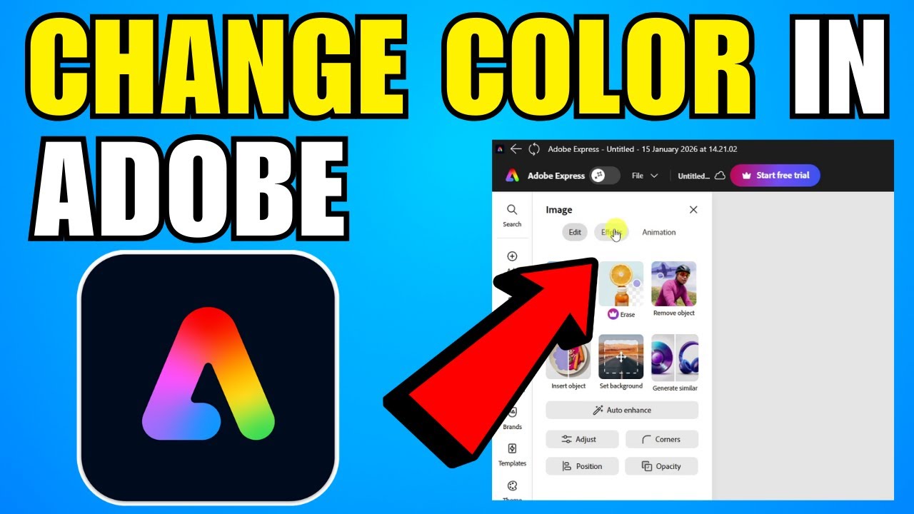 How To Color In Adobe Express (2026) (Complete Guide)