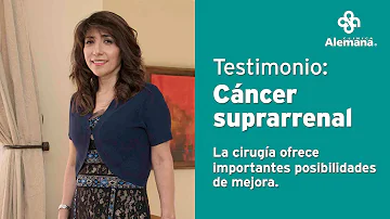 ¿Dónde está el dolor con el tumor suprarrenal?