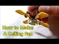 How to make a lego scale ceiling fan