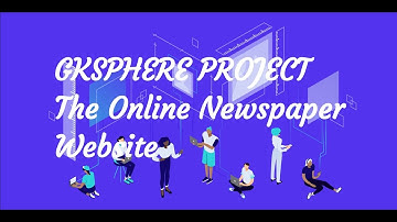 #CSZONE The Online Newspaper Website In Php Free Source Code Download #gksphere