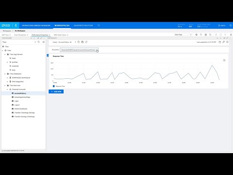 OBM: How to Create a Parameterized Performance Dashboard