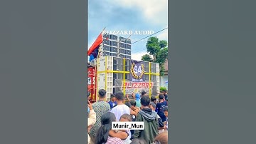 Blizzard Karnaval 8Sub Suara Gak ada obat #shorts #blizzard #karnaval  #soundsystem