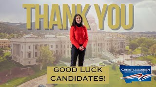 Secretary Christi Jacobsen thanks staff, candidates for successful candidate filing period