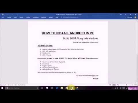 FoxTutorials-How to install Android 6.0.1 in PC, Dual boot Remix OS v3 alongside windows.