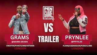GRAMS vs PRYNLEE Trailer | PenGame Rap Battle 2024