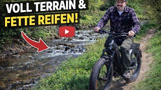 NACHTS beissen die DICKEN - Zum ANGELN mit dem Voll Terrain Bike Himiway D5 2.0