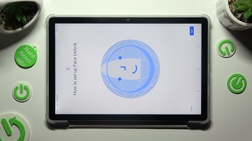 How to Set Up Face Unlock on Blackview Tab 13? open Security Options & Enable Face Recognition!