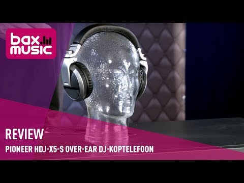 Pioneer HDJ-X5-S over-ear DJ-hoofdtelefoon Review | Bax Music