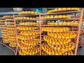 Mass production of dried persimmons/柿餅大量製作,擁有百年歷史的傳承-台灣傳統美食