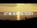 NEEDTOBREATHE - TESTIFY Lyric Video