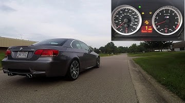 BMW E93 M3 DCT Launch Start