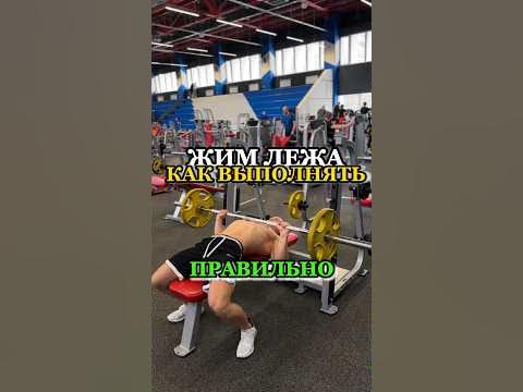 Правильная техника жима лежа - YouTube
