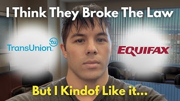 I Think Equifax and Transunion Did Something Very Shady on My Credit Report...