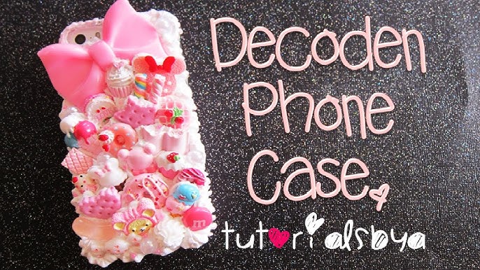  FUNSHOWCASE Decoden Whipped Cream Phone Case DIY Epoxy