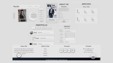 Responsive Portfolio Website HTML CSS JavaScript - Responsive Web Design 2025 | Part 2