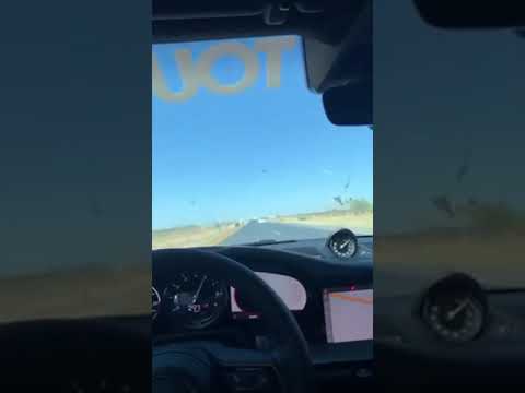 Tires Explode while going 300kmh in a Porsche 911